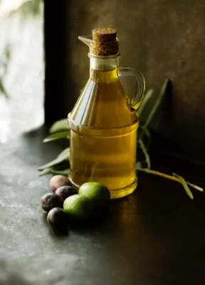 olive oil for chicken jerky